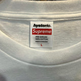 Supreme HYSTERIC GLAMOUR Pin Up Tee White L