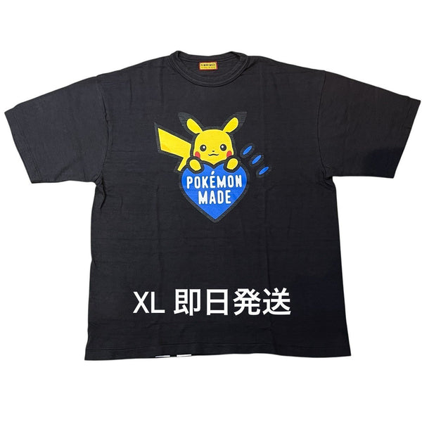 HUMAN MADE Pokemon Made Graphic T-Shirt (Pikachu) Offline Store Black XL
