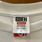 Supreme GOODENOUGH Device Tee White L