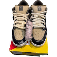 Travis Scott × Nike SB Dunk Low "Black/Parachute Beige" 26.5cm 未使用品