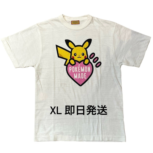 HUMAN MADE Pokemon Made Graphic T-Shirt (Pikachu) Harajuku White XL