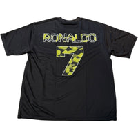 BAPE CR7 クリスティアーノロナウド　ゲームシャツ game shirts Black XL 未使用品