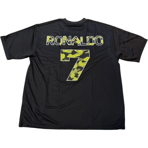 BAPE CR7 クリスティアーノロナウド　ゲームシャツ game shirts Black XL 未使用品