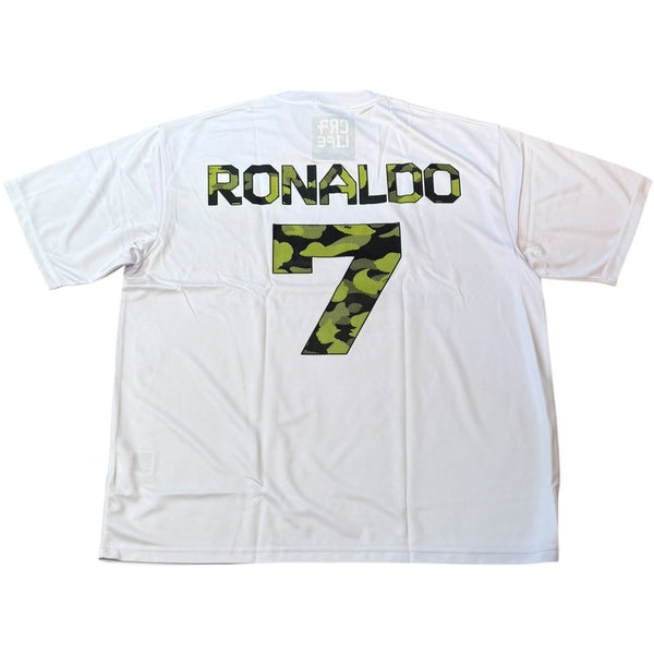 BAPE CR7 クリスティアーノロナウド　ゲームシャツ game shirts White XL 未使用品