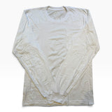 Chrome Hearts Horseshoe Floral Cross L/S T-Shirt "White/White" M クロムハーツ ホースシュー フローラルクロス ロングスリーブ Tシャツ "ホワイト/ホワイト" M