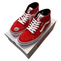 Supreme x Vans x Nate Lowman Skate Grosso Mid Red 未使用