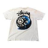 2023 Stussy × BONE X RASED 8 Ball Tee White M 未使用品