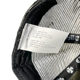 Chrome Hearts Cemetery Cross Mesh Cap "Black/White"