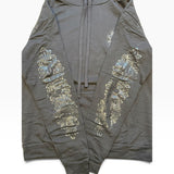 Chrome Hearts Pullover Horseshoe Floral Cross Hoodie "Black/Black" S クロムハーツ プルオーバー ホースシュー フローラルクロス フーディー "ブラック/ブラック" S
