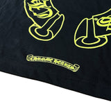 Chrome Hearts Horseshoe L/S T-Shirt Black/Neon Yellow XL クロムハーツ ホースシュー ロングスリーブ Tシャツ ブラック/ネオンイエロー XL