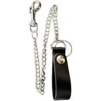 2025SS 正規品 Supreme Leather Chain Wallet Black 財布