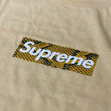 Supreme Harajuku Box Logo Tee Yellow L
