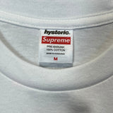 Supreme HYSTERIC GLAMOUR Fuck Tee White M