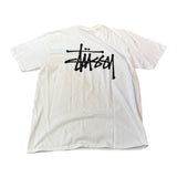 Stussy Stock logo Tee White 未使用 L