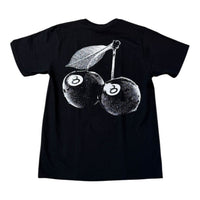 2024SS Stussy Cherries Tee Black L 未使用