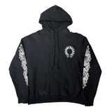Chrome Hearts Horseshoe Floral Pullover Hoodie "Black"L クロムハーツ ホースシュー フローラル プルオーバー フーディー "ブラック"L