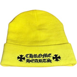 Chrome Hearts Wool Watch Cap Logo Embroidery Beanie Lime