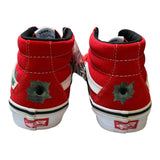 Supreme x Vans x Nate Lowman Skate Grosso Mid Red 未使用