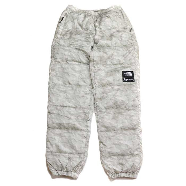 2019AW Supreme × THE NORTH FACE Paper Print Nuptse Pants Paper Print【ND91805I】