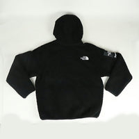 2020FW Supreme × THE NORTH FACE S Logo Hooded Fleece Jacket Black
