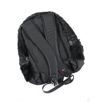 2020FW Supreme × THE NORTH FACE Faux Fur Backpack Black