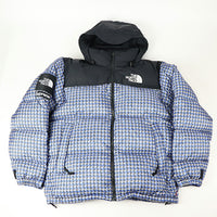 2021SS Supreme × THE NORTH FACE Studded Nuptse Jacket Blue