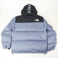 2021SS Supreme × THE NORTH FACE Studded Nuptse Jacket Blue