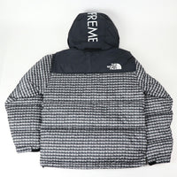 2021SS Supreme × THE NORTH FACE Studded Nuptse Jacket Black