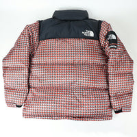 2021SS Supreme × THE NORTH FACE Studded Nuptse Jacket Red
