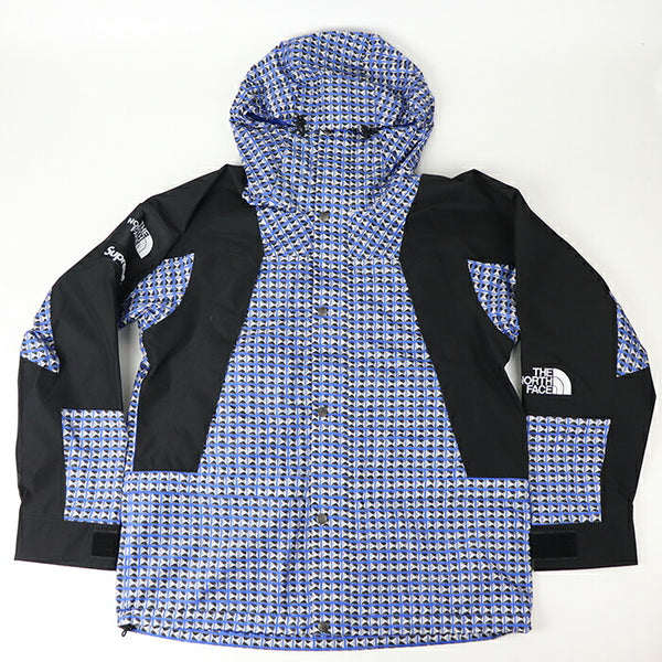 2021SS Supreme × THE NORTH FACE Studded Mountain Light Jacket Blue