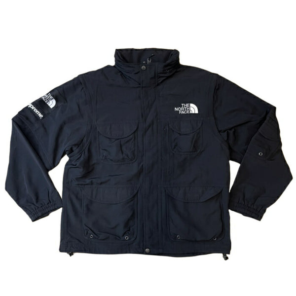 2022SS Supreme × THE NORTH FACE Trekking Convertible Jacket Jacket Black【ND92001I】