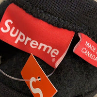 2022FW Supreme Box Logo Crewneck Black