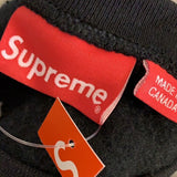 2022FW Supreme Box Logo Crewneck Black