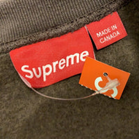 2022FW Supreme Box Logo Crewneck Brown