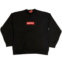 2022FW Supreme Box Logo Crewneck Black