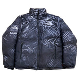 2023SS Supreme × THE NORTH FACE Trompe Loeil Printed Nuptse Jacket Black