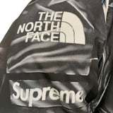 2023SS Supreme × THE NORTH FACE Trompe Loeil Printed Nuptse Jacket Black
