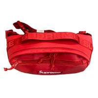 2023FW Supreme Leather Waist Bag Red