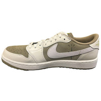 2023 NIKE × Travis Scott Air Jordan 1 Low Golf "Neutral Olive" 【FZ3124-200】