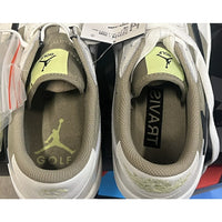 2023 NIKE × Travis Scott Air Jordan 1 Low Golf "Neutral Olive" 【FZ3124-200】