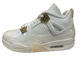 SALE 2024 NIKE WMNS Air Jordan 4 "White & Gold" AQ9129-170