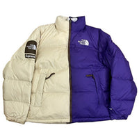 2024SS Supreme × THE NORTH FACE Split Nuptse Jacket Tan