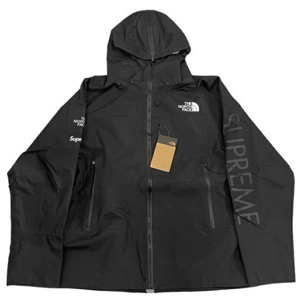 2024SS Supreme × THE NORTH FACE Split Taped Seam Shell Jacket Black