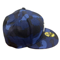 2024SS BAPE A BATHING APE MLB NEW ERA YANKEES 59Fiftiy Cap navy