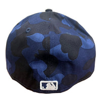 2024SS BAPE A BATHING APE MLB NEW ERA YANKEES 59Fiftiy Cap navy