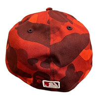 2024SS BAPE A BATHING APE MLB NEW ERA ANGELS 59Fiftiy Cap Red