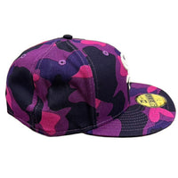 2024SS BAPE A BATHING APE MLB NEW ERA White sox 59Fiftiy Cap Puprle