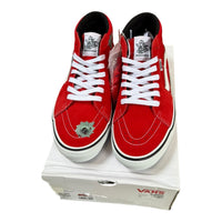Supreme x Vans x Nate Lowman Skate Grosso Mid Red 未使用