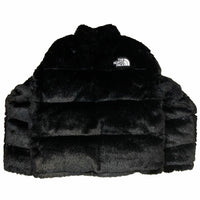 2020FW Supreme × THE NORTH FACE Faux Fur Nuptse Jacket Black【ND92001I】