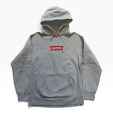 Supreme Box Logo Hooded Sweatshirt 08FW "Grey" XL Used シュプリーム ボックス ロゴ フーディ― スウェットシャツ 08FW "グレー" XL 中古